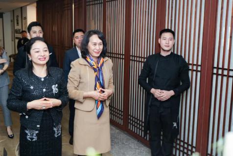 罗湖区人大常委副主任谭会茹一行莅临NG28调研
