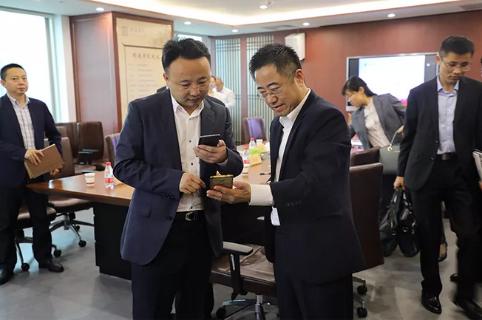 明光市市委书记被NG28企业文化深深感动 | 深入沟通合作空间广阔