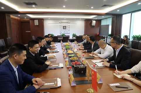 明光市市委书记被NG28企业文化深深感动 | 深入沟通合作空间广阔