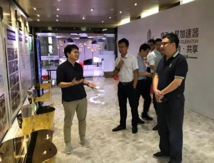江西赣江新区一行领导到NG28加速器考察调研
